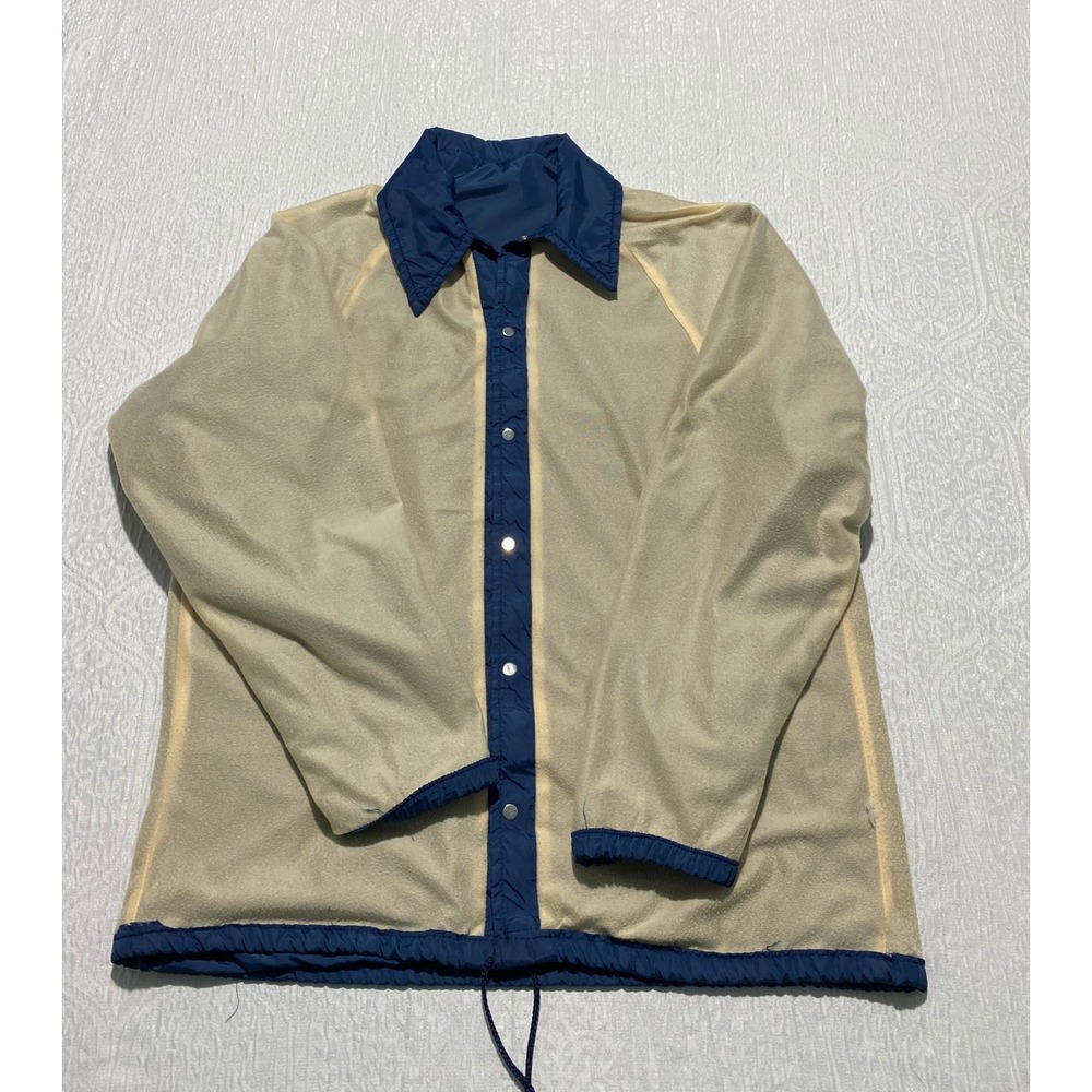 Vintage 80s King Louie Pro Fit Happy Foods Softball Jacket‎ Mens Size L USA Made - Picture 5 of 10